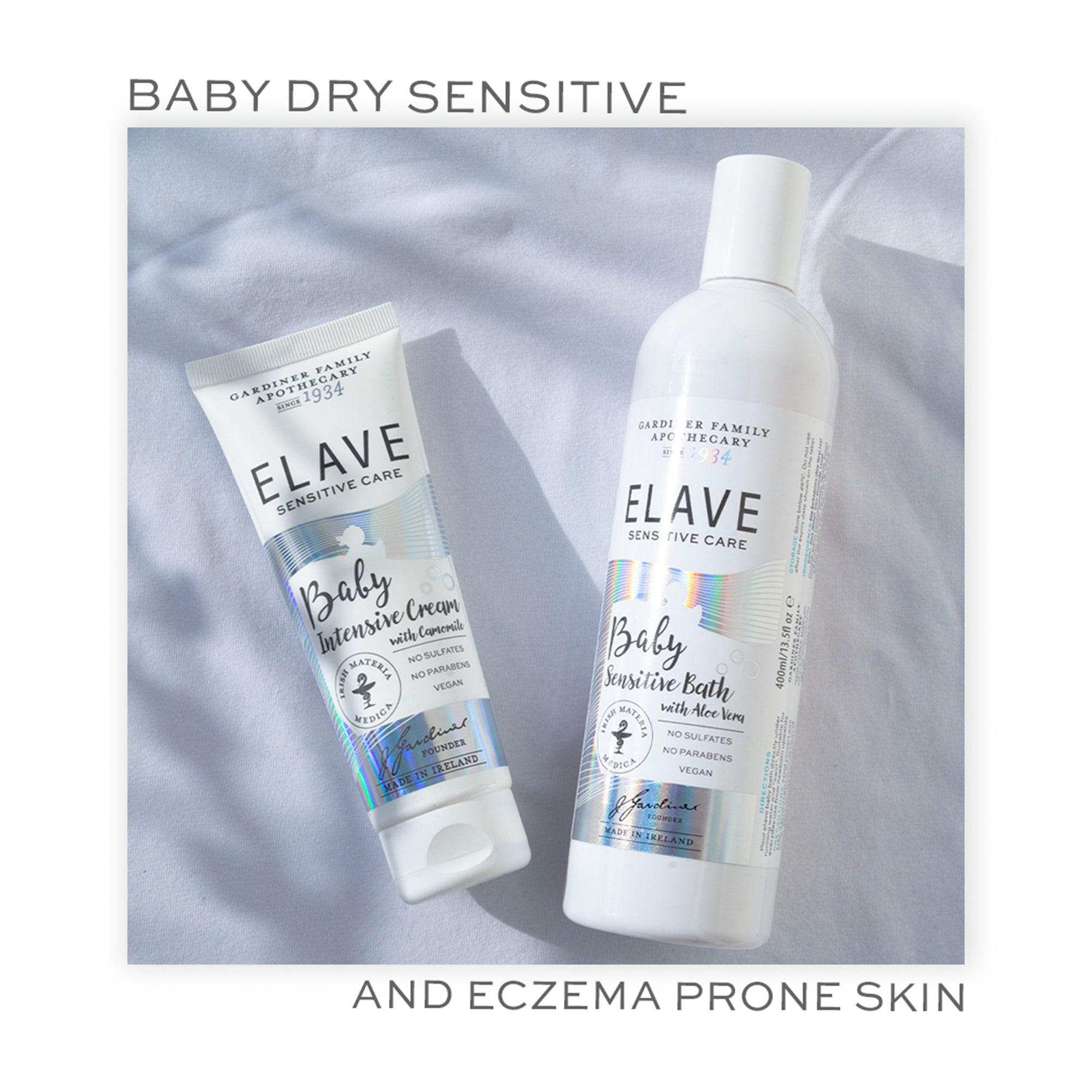 Baby Dry Sensitive Eczema Prone Skin Regime