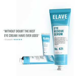 Eye Rescue Serum with Elizabeth's five-star review