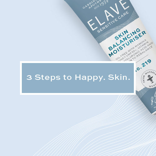3 Simple Steps To Happy. Skin.