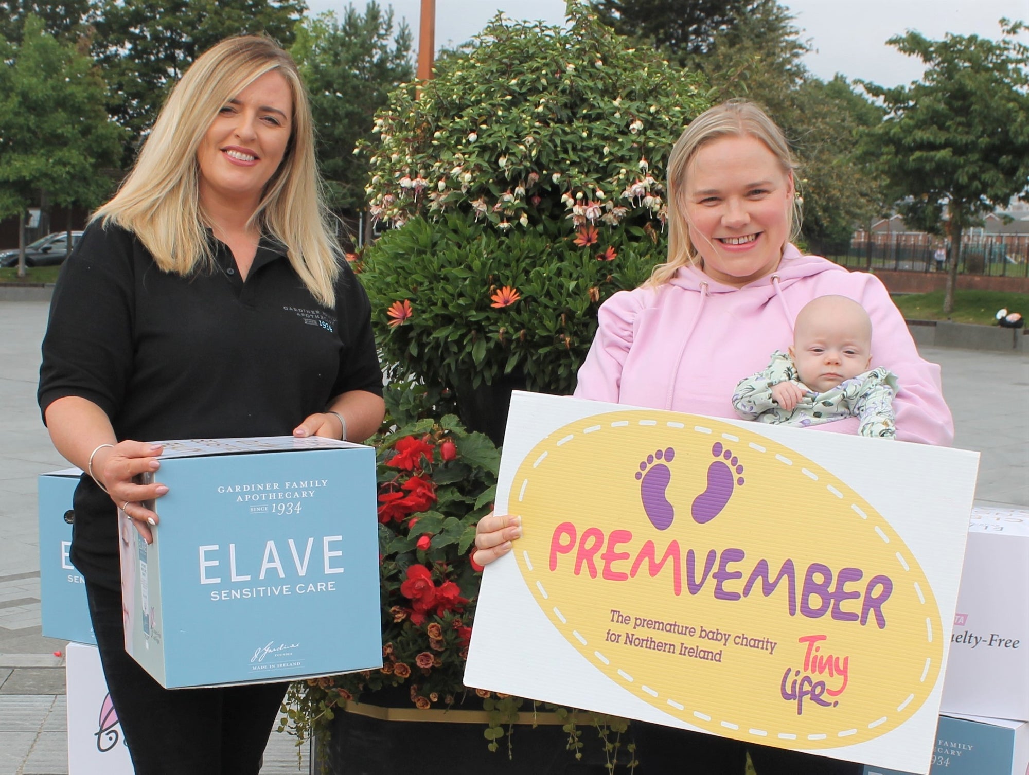Elave Skincare supports premmie baby charity  fundraising 30-day Squat Challenge!