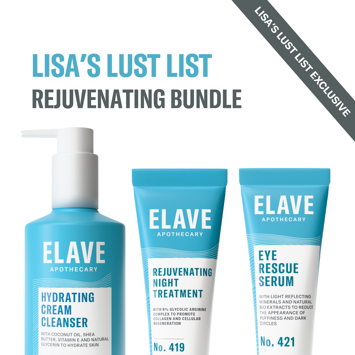 LISA'S LUST LIST REJUVENATING BUNDLE