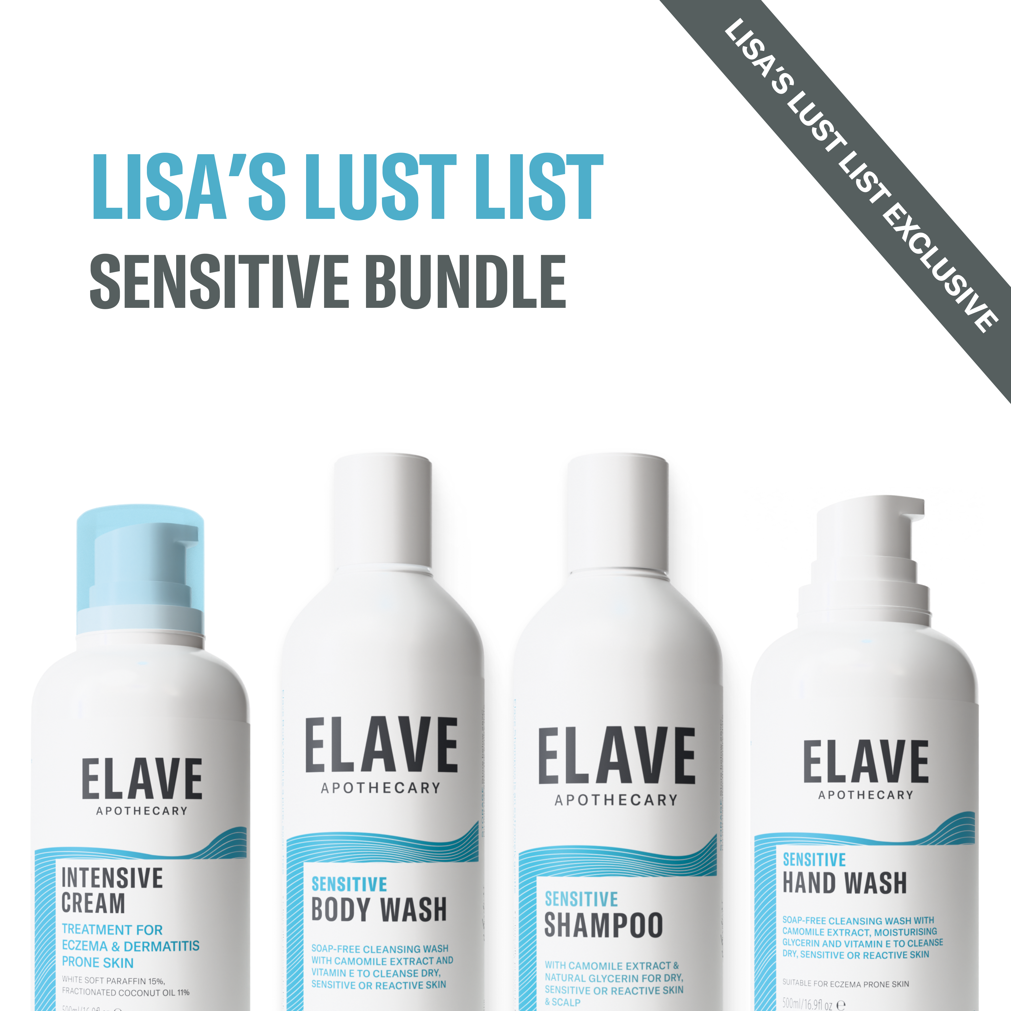 LISA'S LUST LIST SENSITIVE BUNDLE